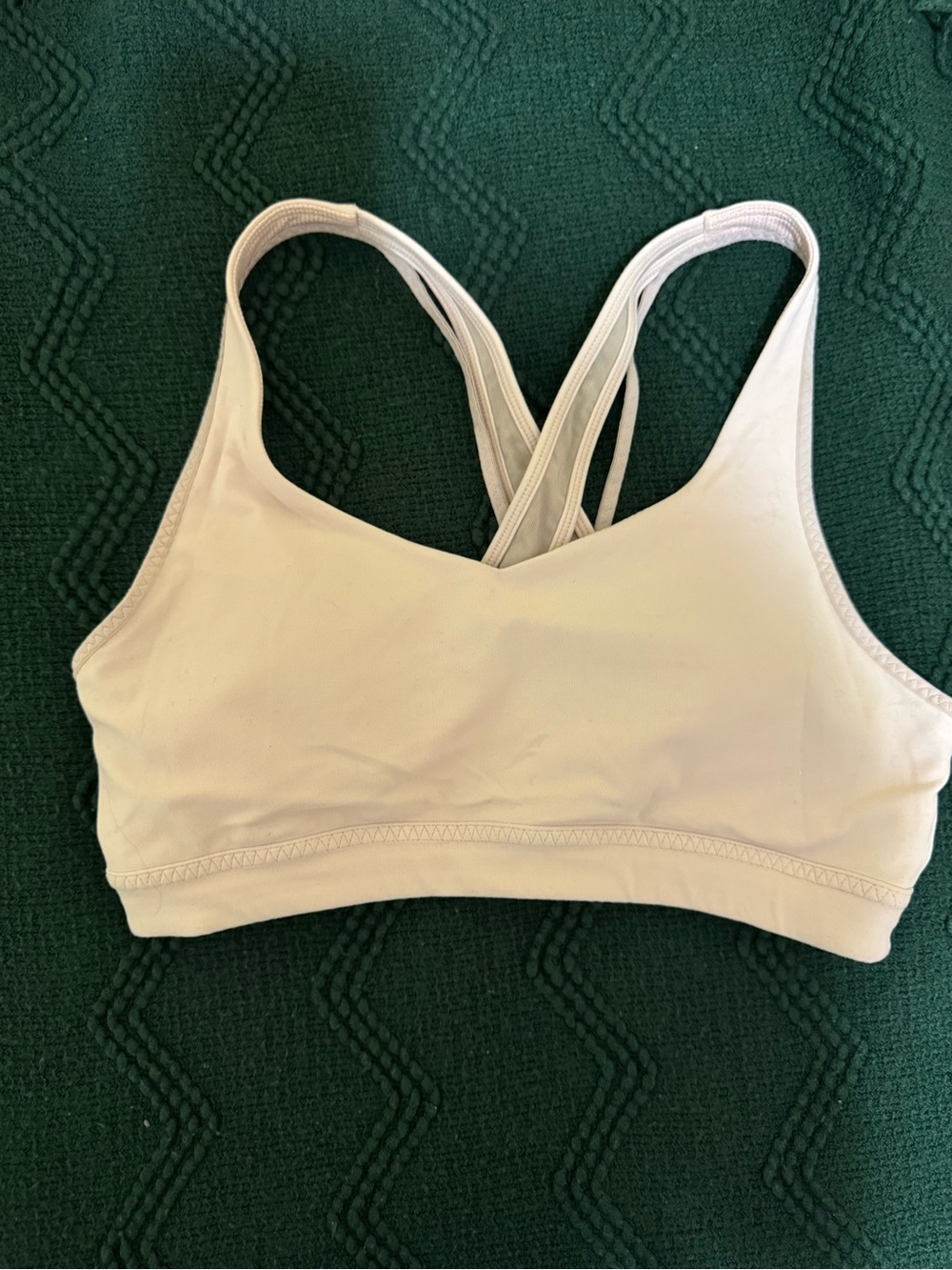Athleta Light Pink Cross-Back Bralette